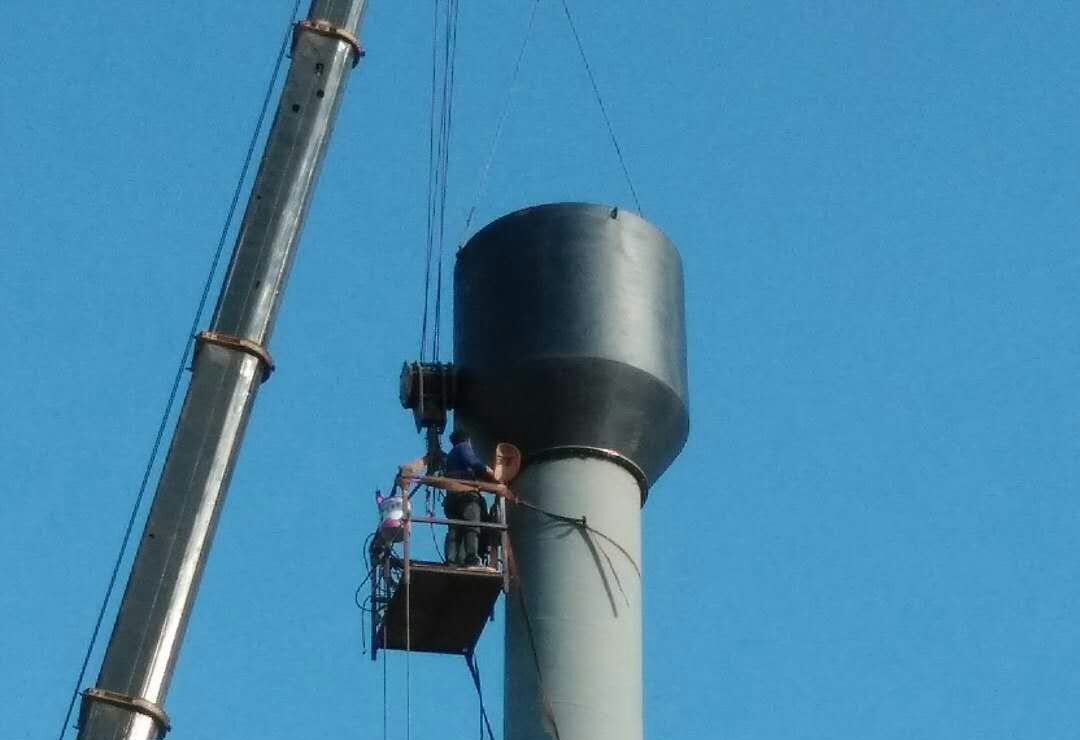 消音器安裝現(xiàn)場(chǎng)